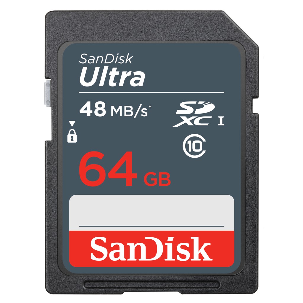 Thẻ Nhớ Sandisk Ultra Sdxc 64gb Class 10 (Sdsdunb-064G-Gn3In)