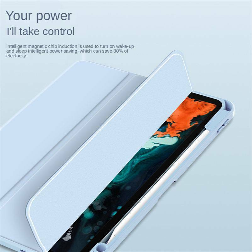 Bao Da Máy Tính Bảng Chống Sốc Tự Động Tắt / Mở Màn Hình Thông Minh Cho Ipad Pro 12.9 2018 / 2020 / 2021 Ốp