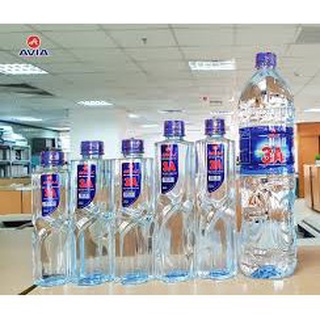 [Hàng tiêu chuẩn châu âu thiết kế sang trọng]Thùng 24 chai nước lọc tinh khiết AVINA - 3A chai 500ml