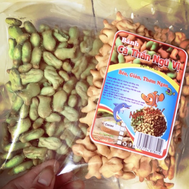 Bánh cá quy mặn 100g