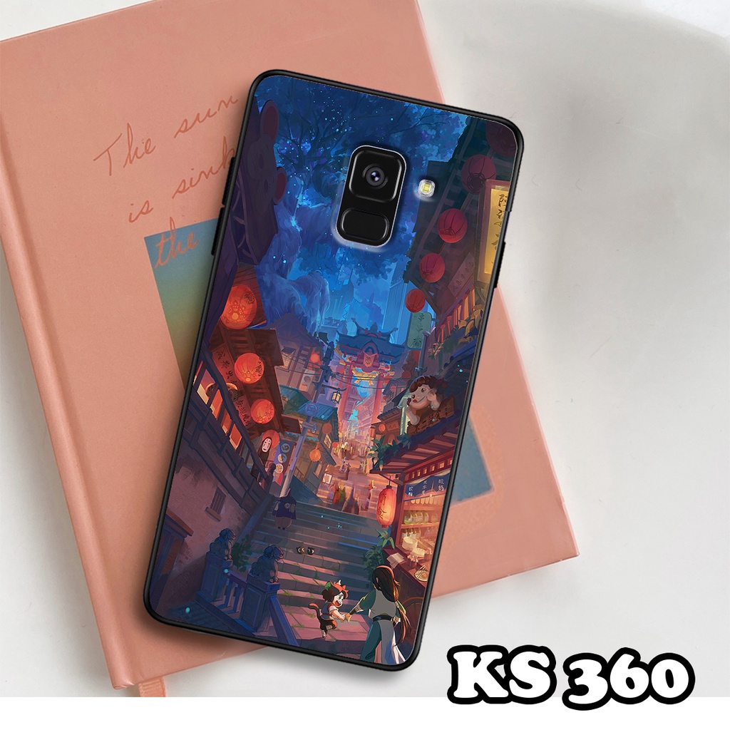 Ốp lưng Samsung A8 2018 - A8 Plus - A8 Star - Ốp Samsung in hình Phong cảnh ban đêm - Chất liệuTPU cao cấp bảo vệ máy