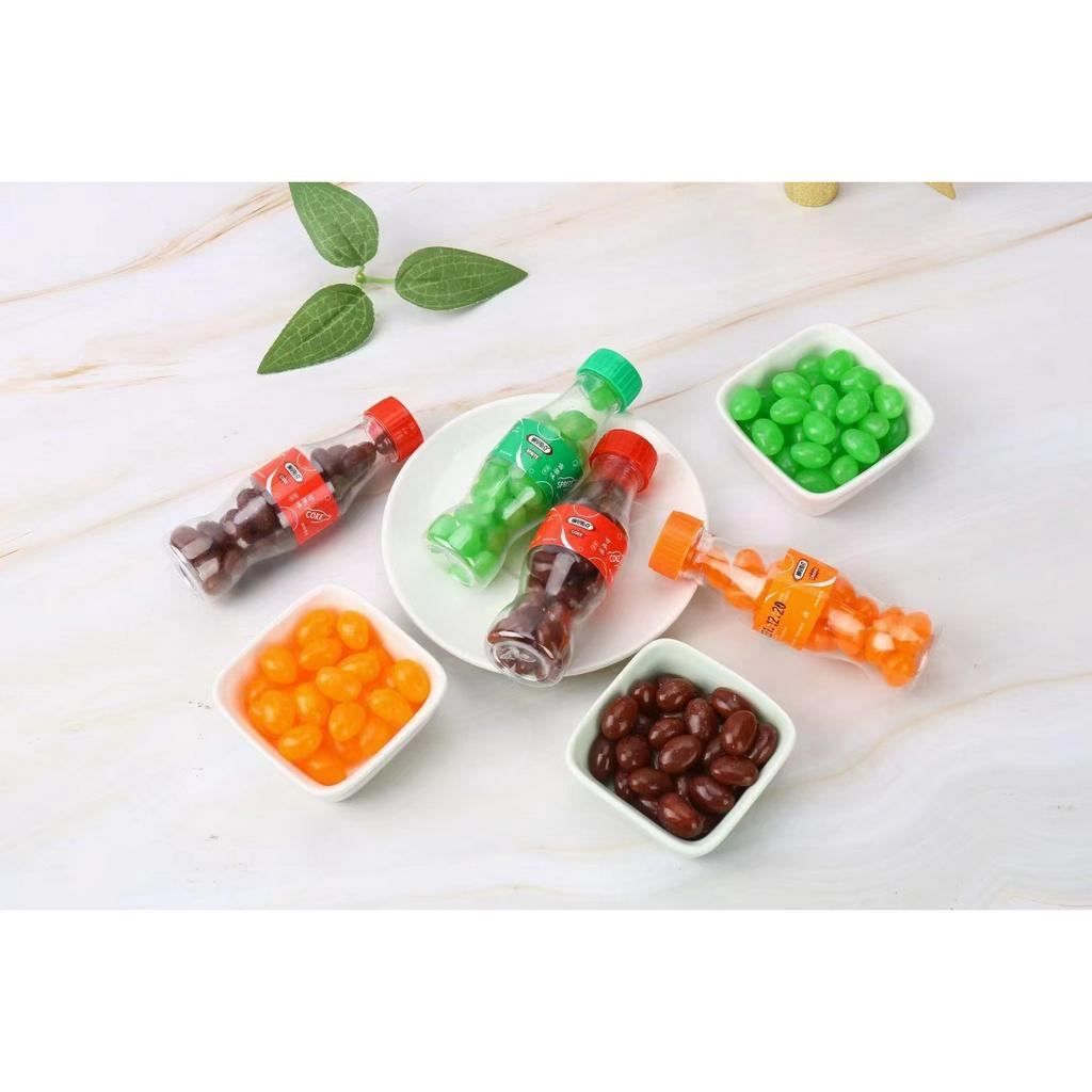 [ Quà tặng trẻ em ] Combo 20 chai Kẹo bi dẻo trái cây đóng chai Soda cam chanh Chun Qiao Zhilan 26g món quà tặng trẻ em