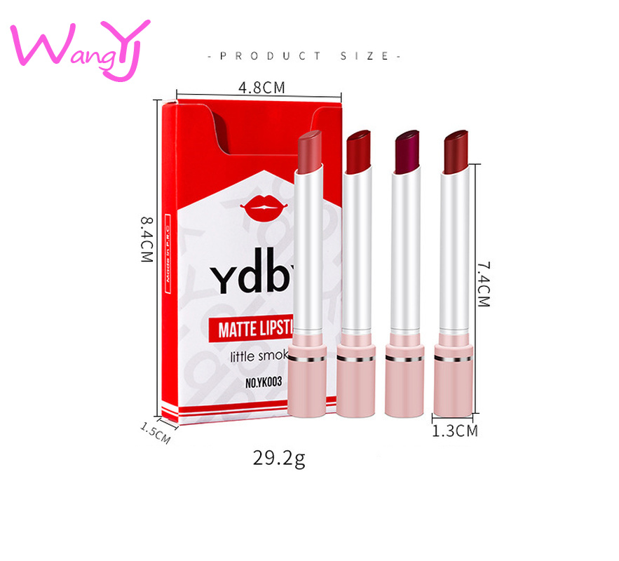 Bộ 4 Thỏi Son Nhung Lì Đa Dạng Màu Sắc Tùy Chọn | BigBuy360 - bigbuy360.vn