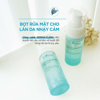 Sữa rửa mặt làm dịu ISNTREE SENSITIVE BALANCING BUBBLE FOAM 150ml