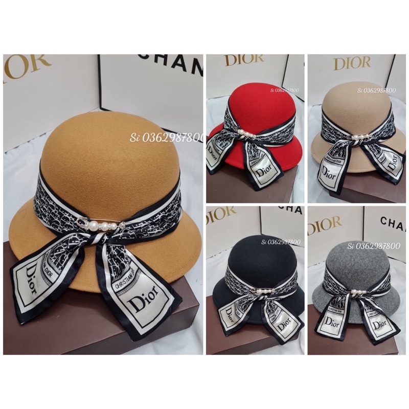 Mũ nón nỉ- dạ vành cụp đai khăn Sỉ lẻ sẵn hàng- hỏa tốc