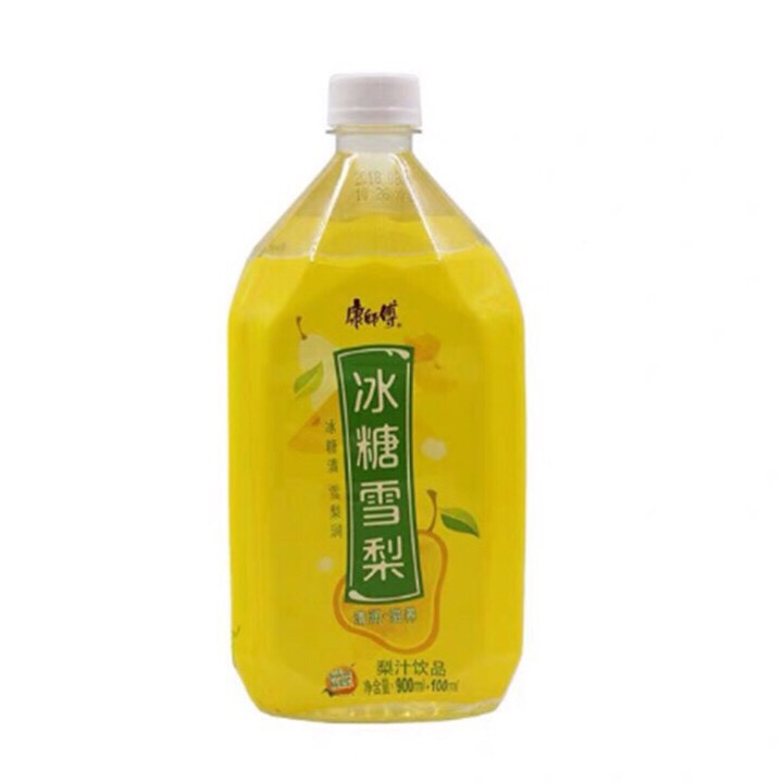 Nước lê - đào chưng đường phèn thần thánh - chai 1000ml