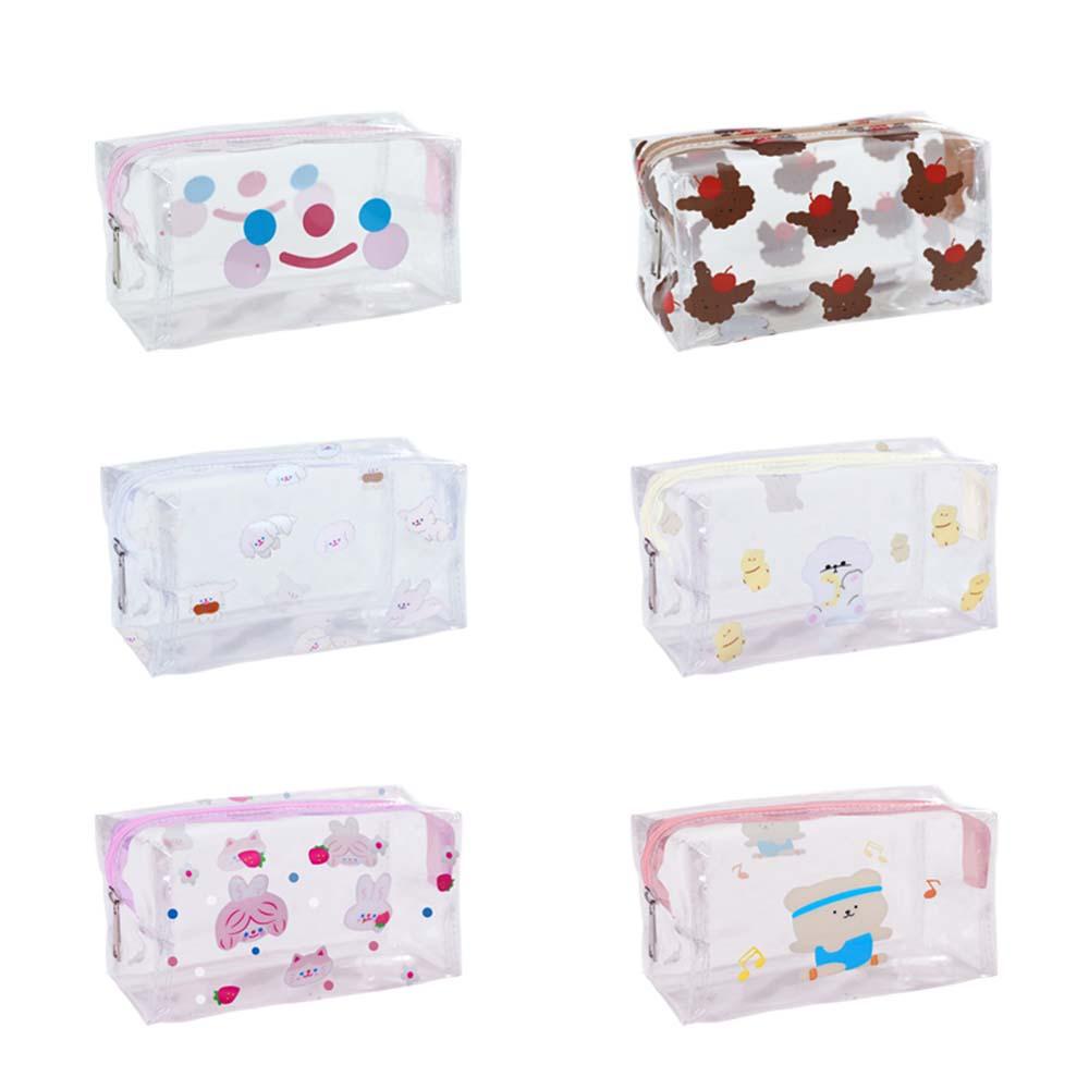 Túi Đựng Mỹ Phẩm Bằng Chất Liệu PVC Trong Suốt Tiện Dụng Khi Đi Du Lịch