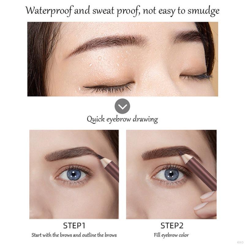 [Hàng mới về] Bút kẻ chân mày kèm đồ gọt bút tiện dụng dễ sử dụng | BigBuy360 - bigbuy360.vn