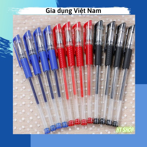 Bút bi xanh đen bút nước Gel 0.5