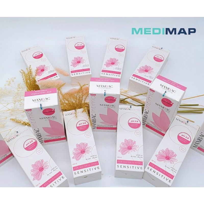 Gel vệ sinh phụ nữ Maxibac Intima pH 3.8, cân bằng độ Ph tốt nhất