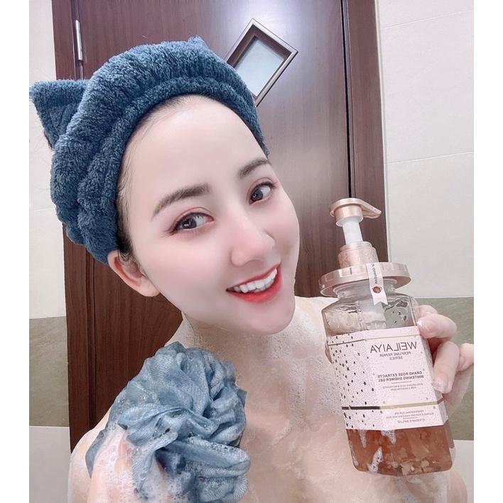 Sữa tắm Weilaya hương nước hoa tuỷ mật hoa hồng damask | BigBuy360 - bigbuy360.vn