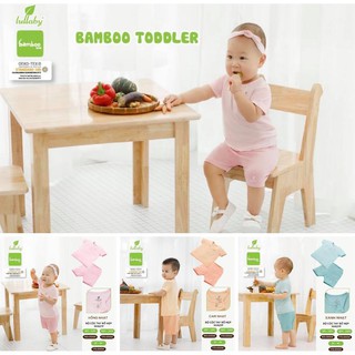 Bộ quần áo cộc tay bổ nẹp Bambo Lullaby [NH621P]