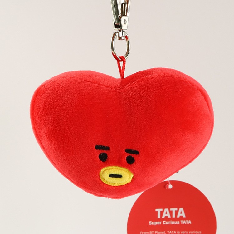 Móc Khóa Bts Nhồi Bông Dễ Thương Cho Fan Bts Bt21