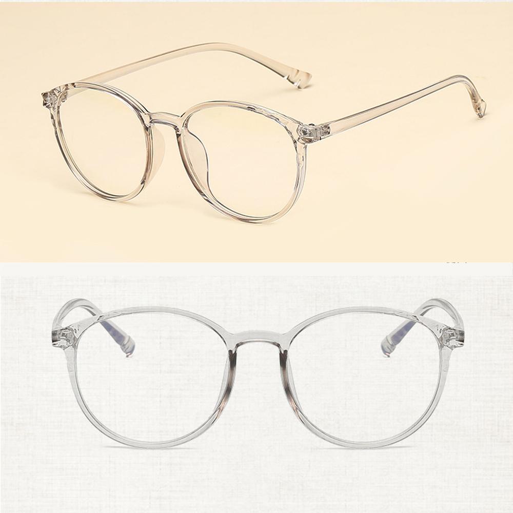 Mắt Kính Gọng Tròn Trong Suốt Siêu Nhẹ Giảm Mệt Mỏi Tiện Dụng Chất Lượng Cao
