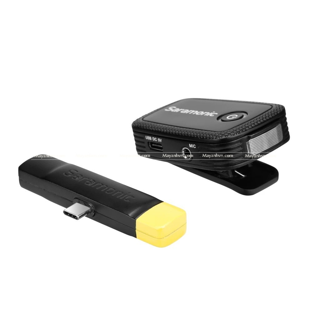 Mic Thu Âm Không Dây Saramonic Blink500 B5 (TX+RXUC) | USB-C - Bảo hành 12 tháng