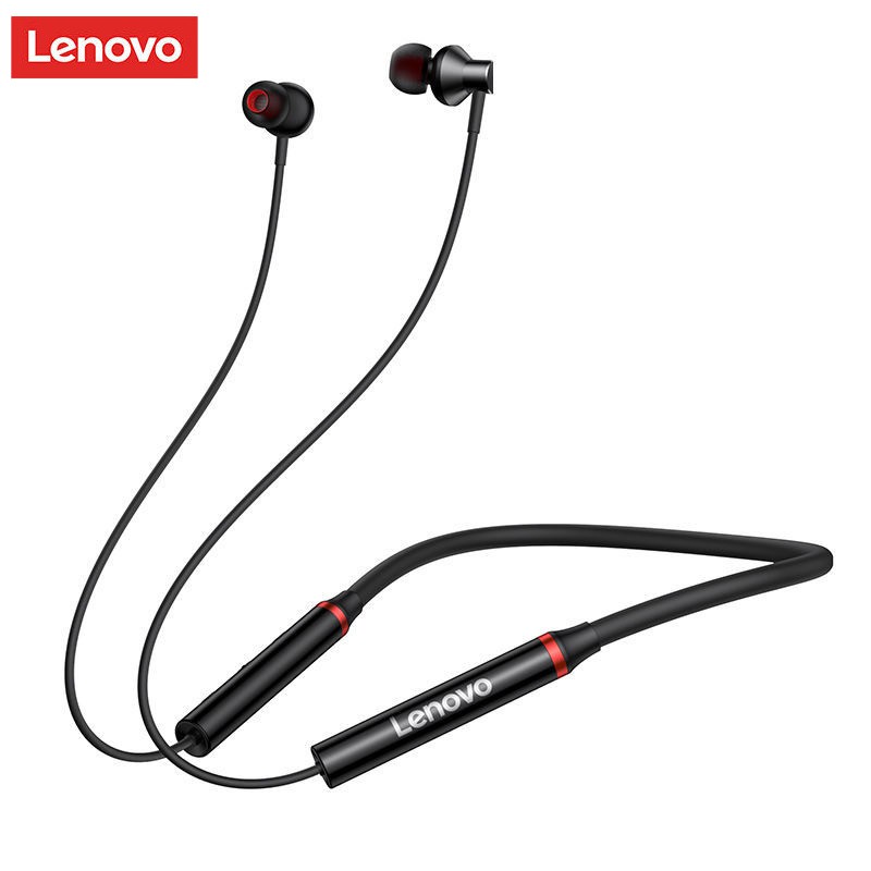 Tai nghe Bluetooth Lenovo HE05X BT5.0 đeo cổ chống thấm mồ hôi với mic khử tiếng ồn