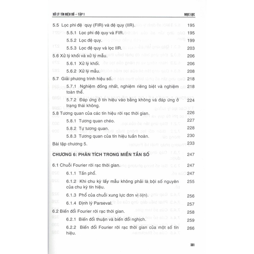 Sách - Xử Lý Tín Hiệu Số - Digital Signal Processing - Tập 1