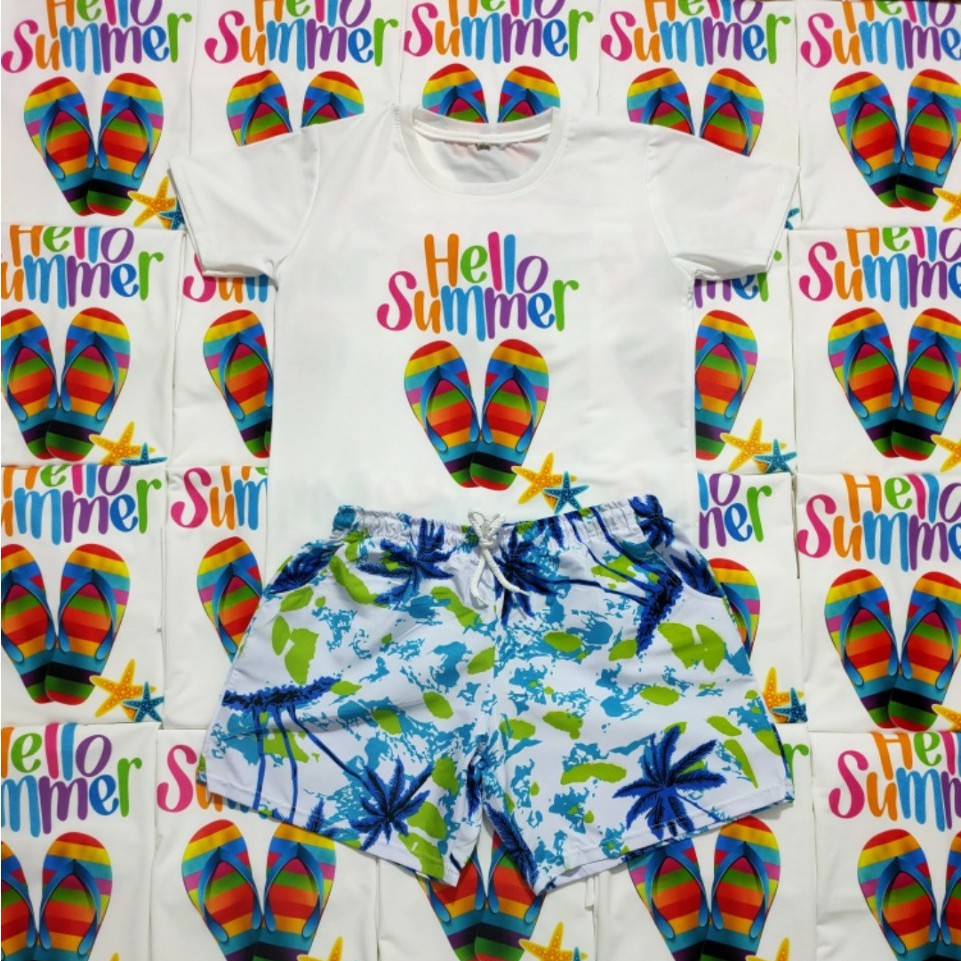 Đồ gia đình . Áo nhóm . Đồng phục đi biển .