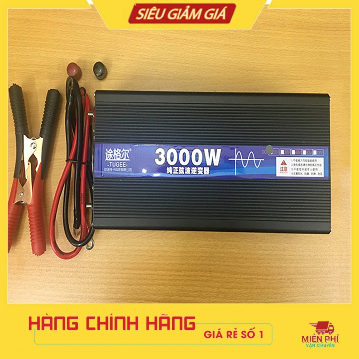 Bộ Chuyển Đổi Nguồn Điện 3000W Sin Chuẩn