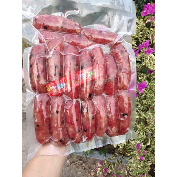 Lạp xưởng tươi nhà làm - Thơm ngon vị Bến Tre - Đóng gói chân không 1Kg - QUÀ BIẾU TẾT - GIAO NHANH HOẢ TỐC