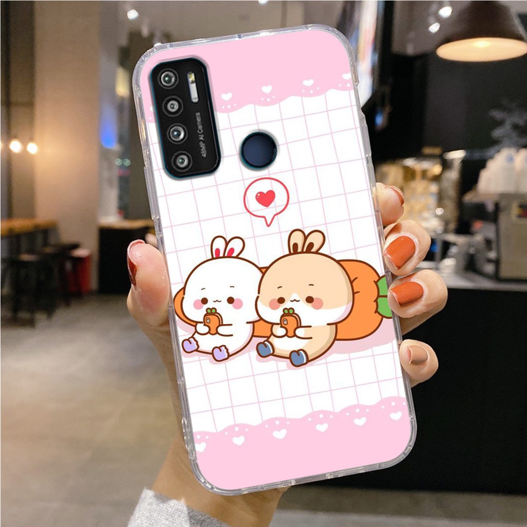 ỐP LƯNG VSMART STAR 3/STAR 4/STAR 5/JOY 4/LIVE 4, IN HÌNH GẤU ĐÔI SIÊU ĐÁNG YÊU.