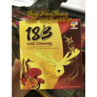 Vitamin 18B With Ginseng hỗ trợ ăn ngon miệng ,bồi bổ cơ thể