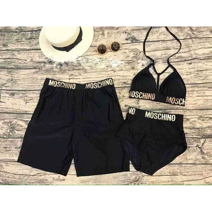 Bikini Couple, Đồ bơi cặp Nam Nữ MOSCHINO - HGC007