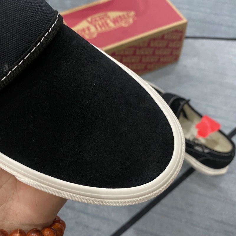 GIÀY VAN.S SLIPON FEAR OF GOL BLACK LAI AU