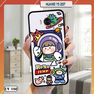 Ốp lưng nhám Huawei Y5 2017- in hình