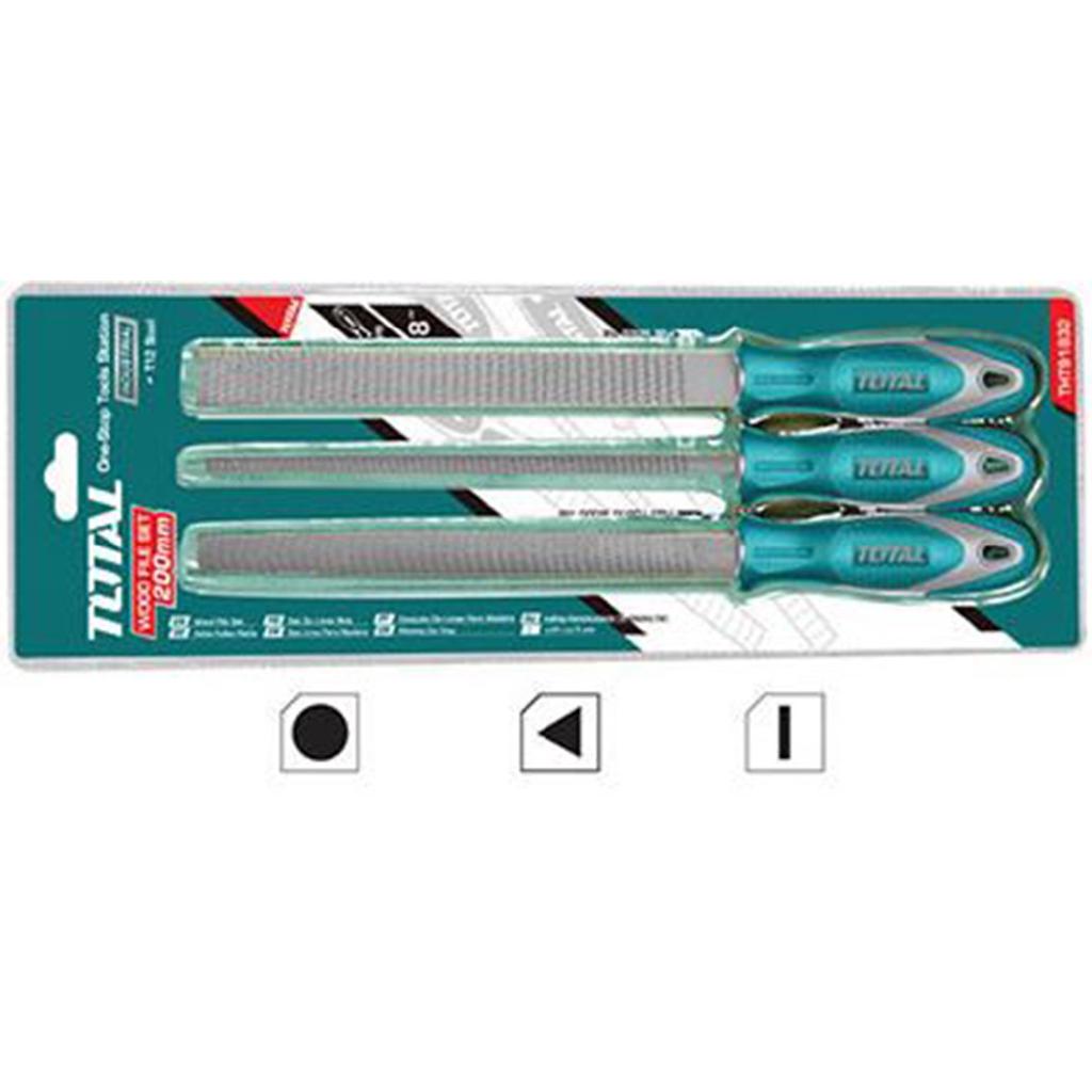 Bộ giũa gỗ 3 chi tiết total tht918326
