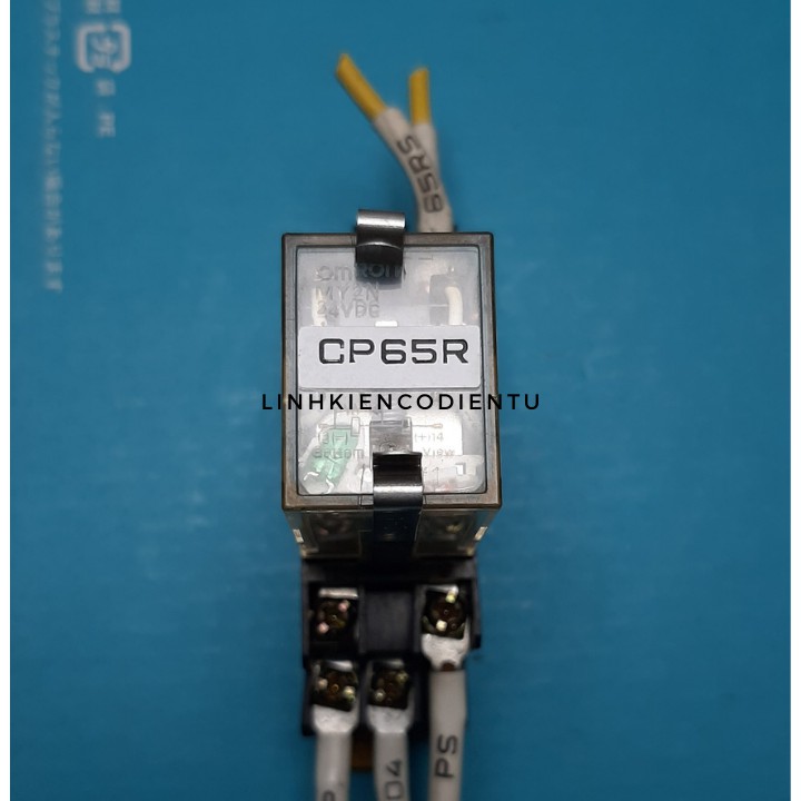 Rơ le trung gian Omron MY2N, MY4N 24V, 8 chân, 14 chân - Hàng tháo tủ Japan