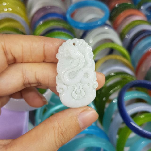 Dây Chuyền Mặt Con Giáp Ngọc Phỉ.Thủy
