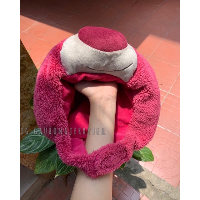 Mũ  gấu bông Lotso chính hãng pic Store Shanghai Disney Resort