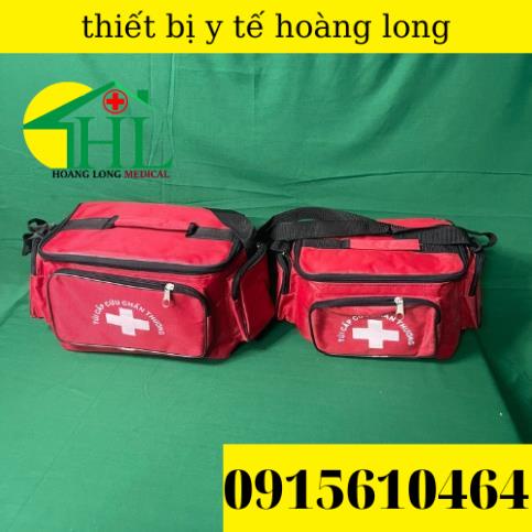 Túi Cứu Thương Màu Đỏ Cỡ Đại 34x22x22cm - Túi Y Tế