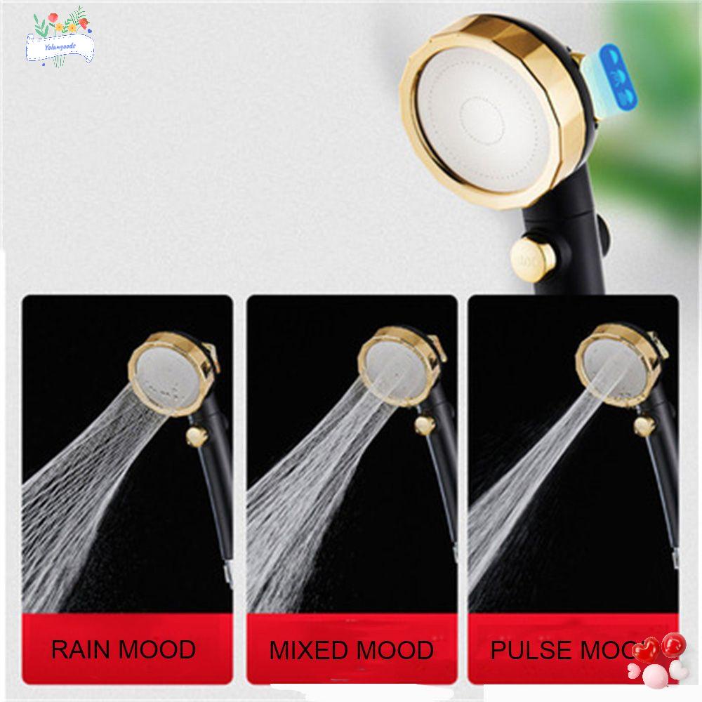 ☆Yola☆ Đầu Vòi Hoa Sen Áp Suất Cao Tiết Kiệm Nước Với 3 Chế Độ Điều Chỉnh Khác Nhau