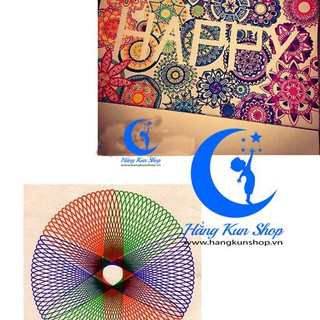 THƯỚC VẼ SÁNG TẠO SPIROGRAPH