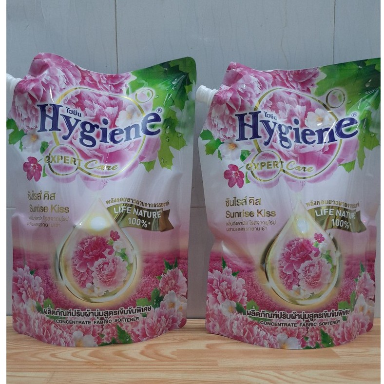 (KTT) Nước xã vải đậm đặc HYGIENE túi 1.150 lít - Sunrise Kiss