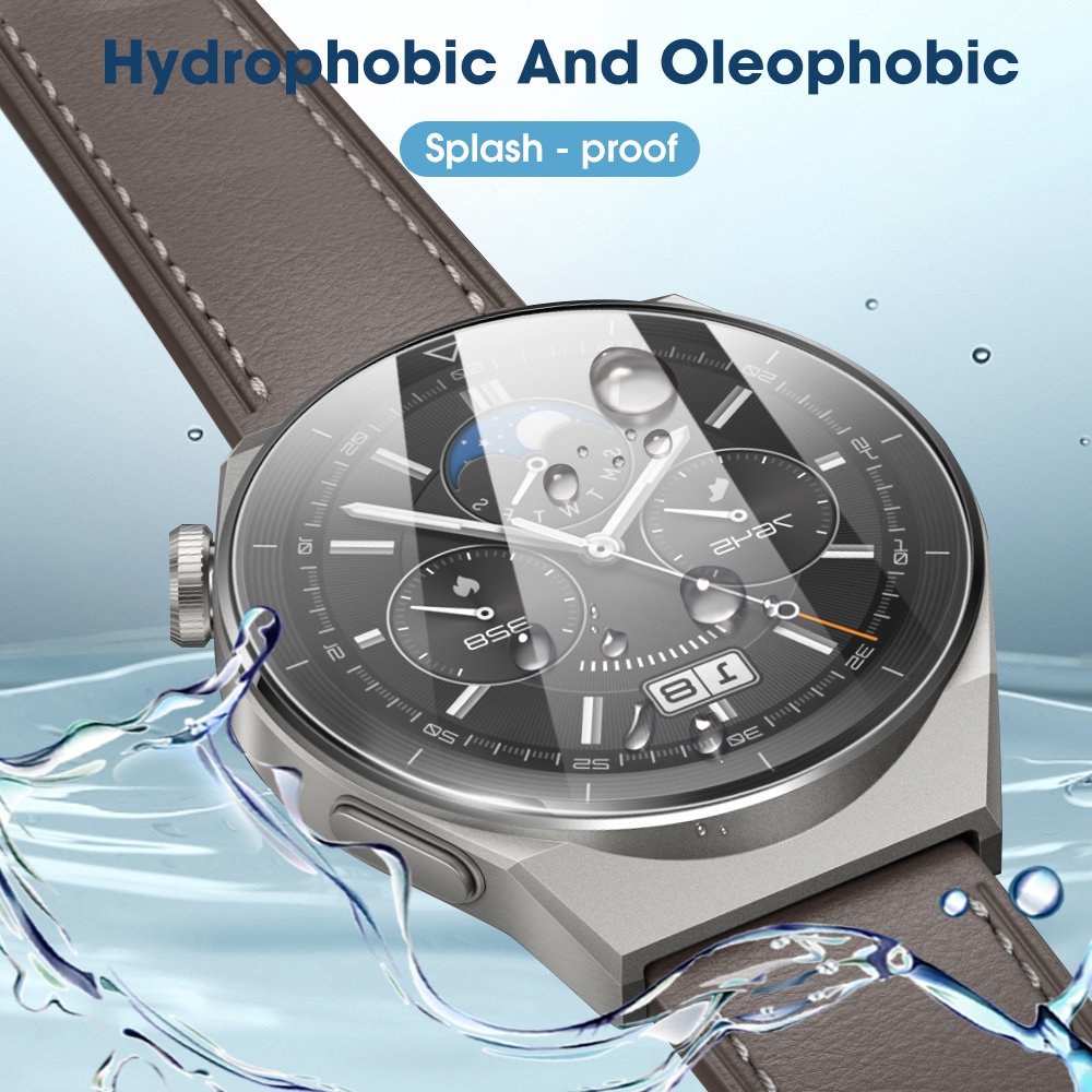 Kính Cường Lực HD Trong Suốt Chống Trầy Chống Bám Vân Tay Cho Đồng Hồ Huawei Watch GT 3 Pro