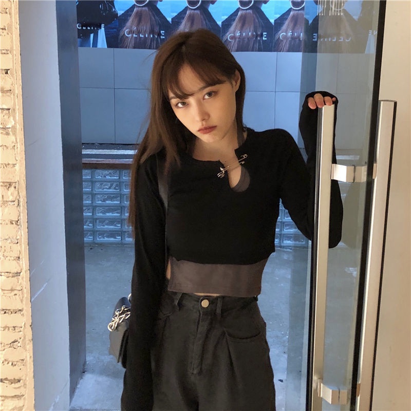 Bộ đồ COZOKC gồm áo thun và áo hai dây không tay phong cách Hàn Quốc thời trang