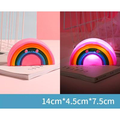 đèn ngủ đám mây cầu vồng DL3 Đèn Led Siêu Dễ Thương