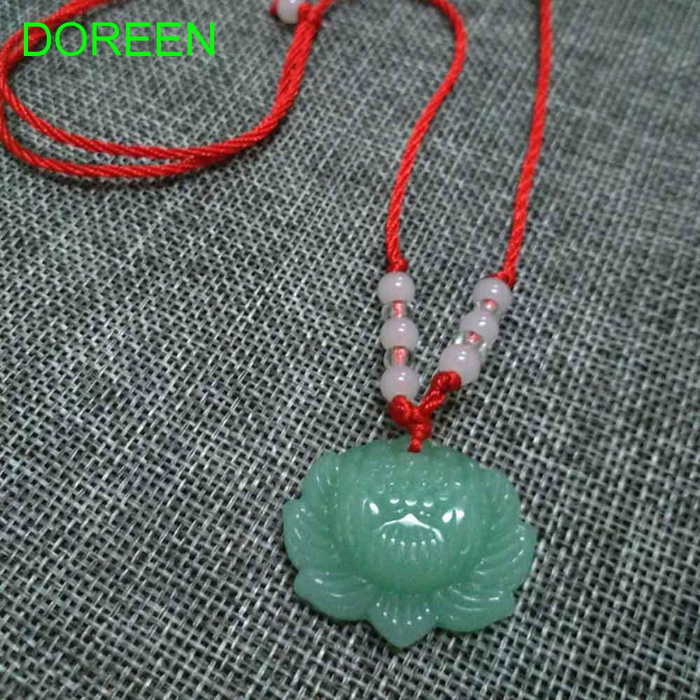Set 2 dây chuyền mặt hoa sen may mắn