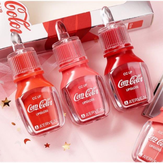 Son Kem Tint Coca Cola CC Lip Gloss Hàng Nội Địa Trung - BUMSHOP79