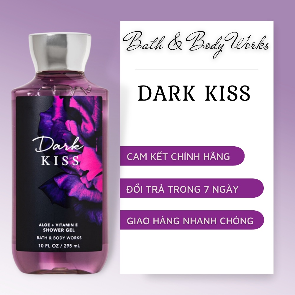 SỮA TẮM BATH & BODY WORKS - SHOWER GEL DARK KISS 295ML