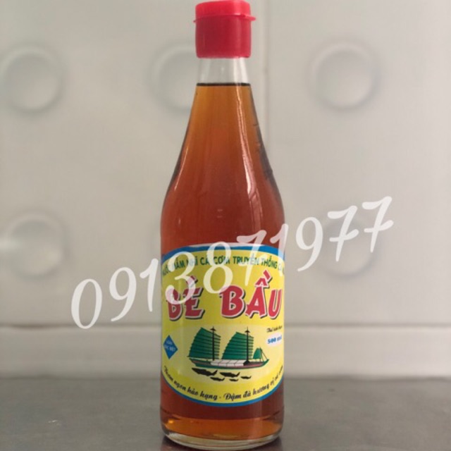 Chai nước mắm Bé Bầu, loại đặc biệt, chai 500ml độ đạm >35