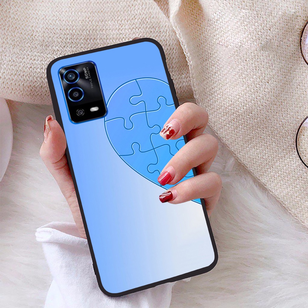 Ốp lưng Oppo A55 4G viền dẻo TPU BST Ốp cặp