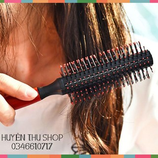 Lược tròn chải tóc uốn phồng tạo kiểu đẹp nhanh chóng (1 chiếc)