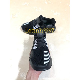 Giày thể thao sneaker QT đen phản quang