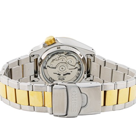 Đồng hồ cơ nam Seiko 5 Sports SRPE60K1 kính Hardlex chống xước, chống nước 10 ATM, dây thép không gỉ cao cấp chính hãng