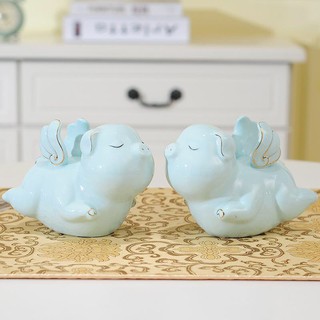 Thiên nga gốm sứ decor