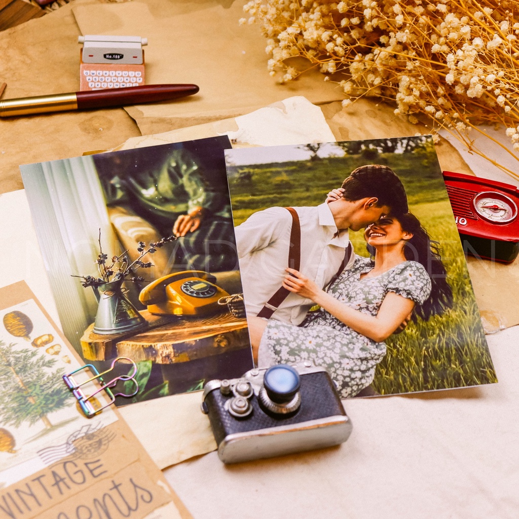 In ảnh A4, A5, A6 Vintage - NOMAD GARDEN